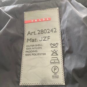 Prada ski jacket/winter coat